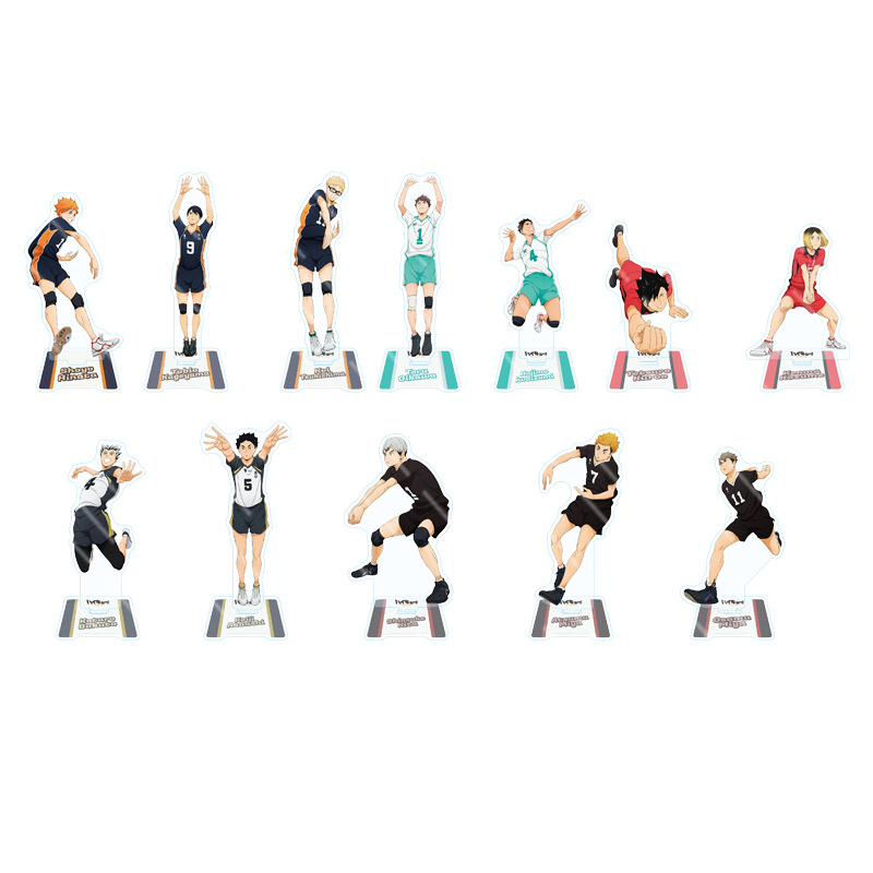 排球少年周边立牌桌面摆件  影山飞雄日向翔阳黑尾铁朗木兔光太郎