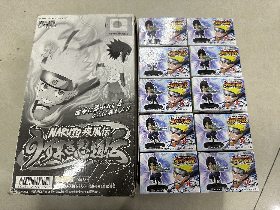 包邮 BANDAI万代 Q版 NARUTO 火影忍者 疾风传 忍道编 食