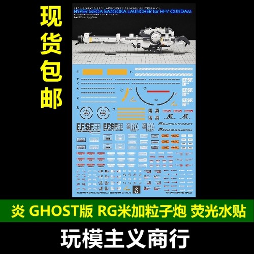 RG超绝米加粒子炮水贴