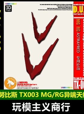 包邮 阿努比斯 高达模型细节改件 MG/RG异端 红色迷惘 天线TX003