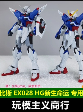 包邮 阿努比斯 HG 1/144新生命运高达 DESTINY 强化细节改件EX028
