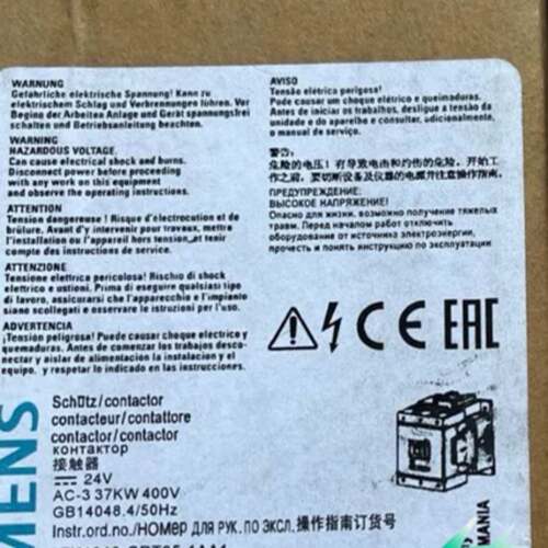 可维修西门子接触器3RT1045-1BB40 630议价