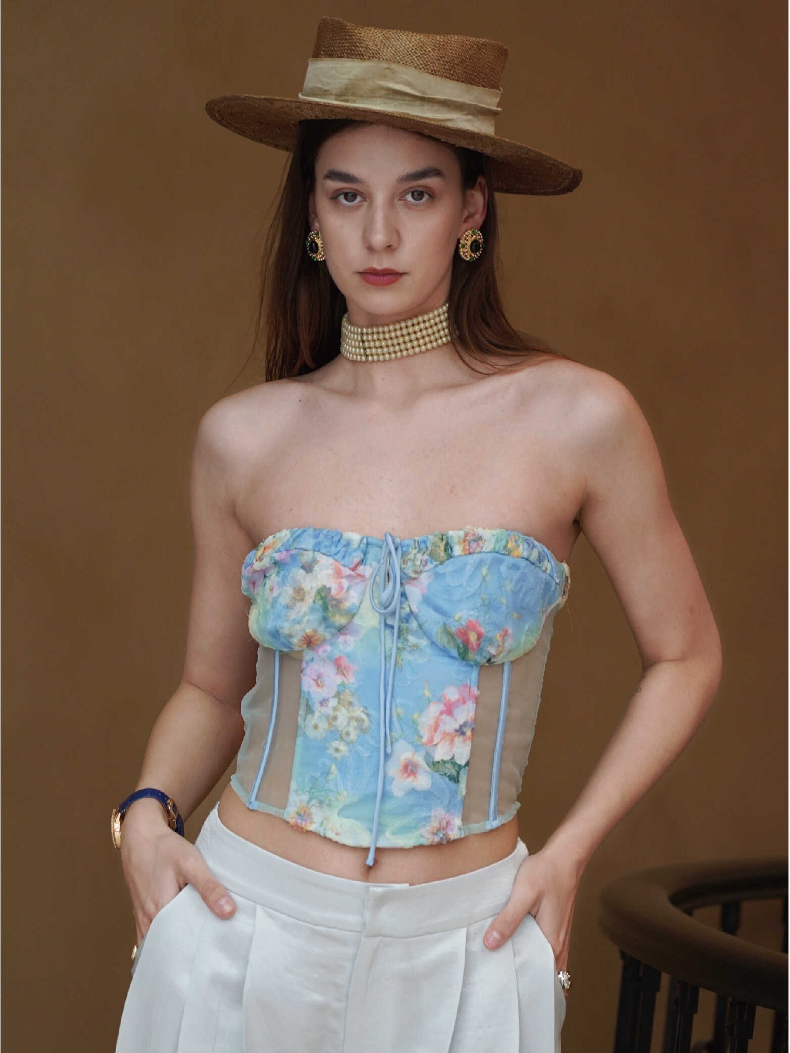 sibleu法式复古镂空设计