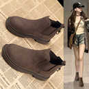 真皮马丁靴靴子女女款女靴短靴2025新款厚底切尔西靴冬季冬天女靴