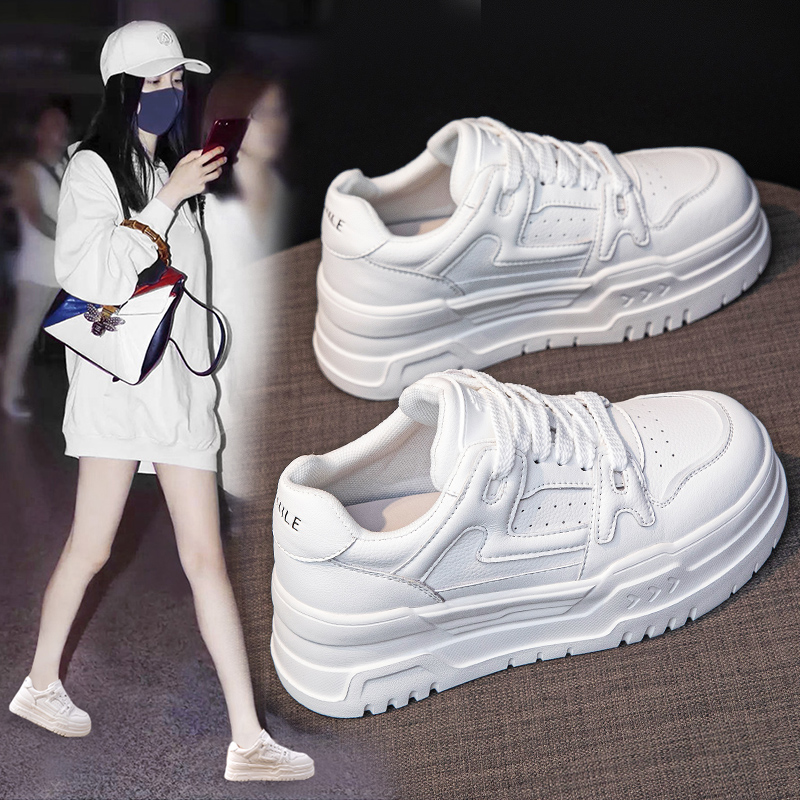 真皮~软牛皮小白鞋2025新款爆款