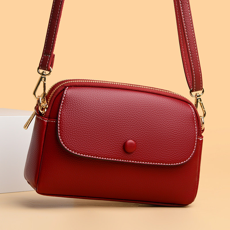 小包挎女20276454款潮百搭新中年女士包包妈款斜挎包手机小妈包包