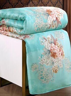 千人验货专柜正品斤春秋被蚕丝被