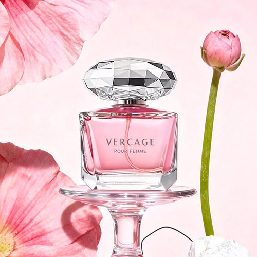Pink Crystal Diamond perfume Women's Persistent Fragrance,