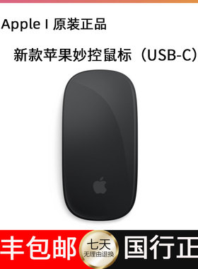苹果原装magic mouse妙控鼠标新款四代USB-C无线蓝牙充电鼠标