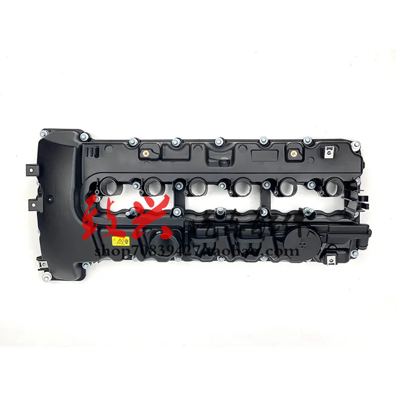适用宝马3系E90 E91 E92 325 330i N53发动机罩 气门室盖 总成