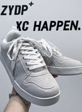 小众原创内增高小白鞋春季新款韩版厚底情侣板鞋