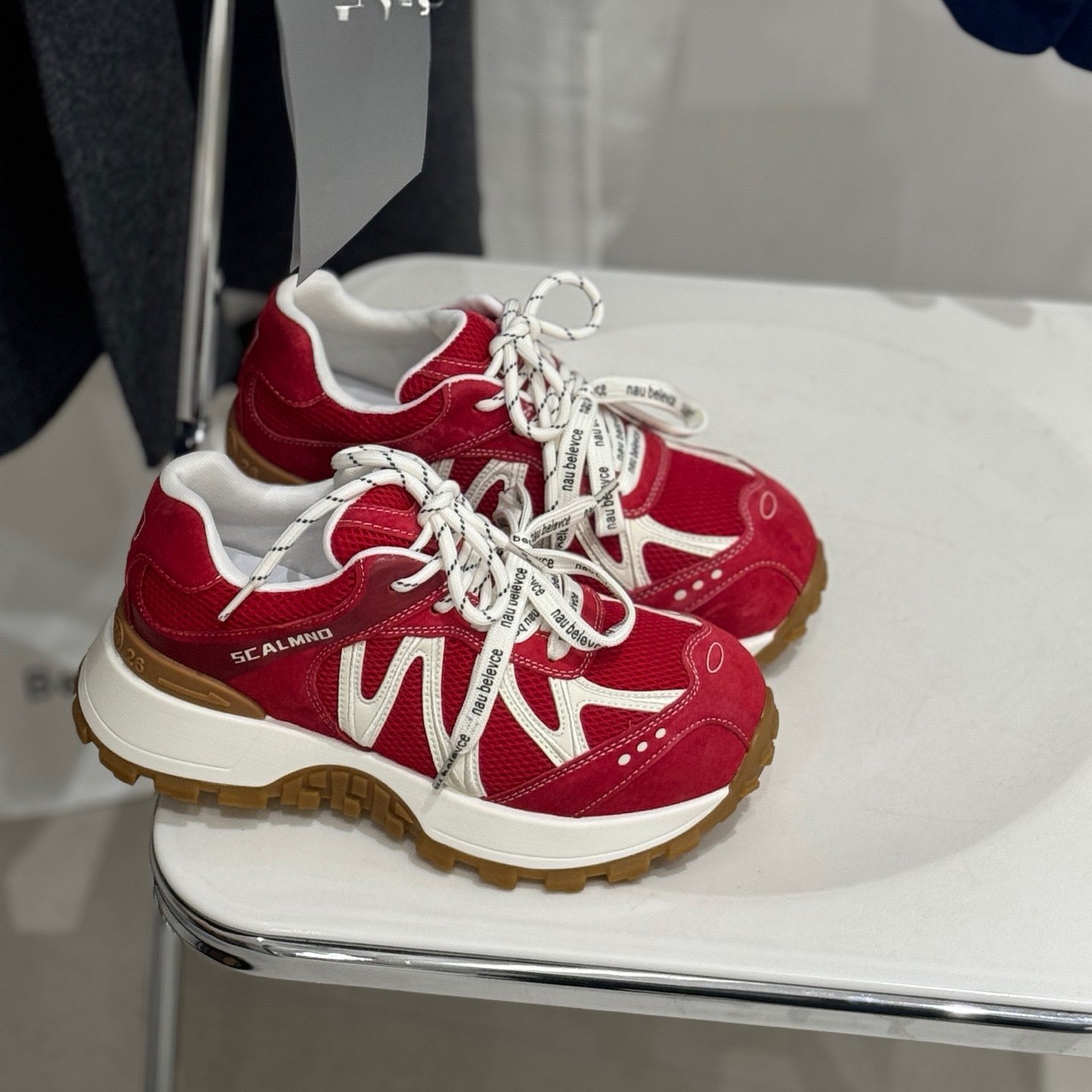 厚底老爹鞋女真皮厚底透气运动休闲鞋2026春季新款韩版百搭阿甘鞋,女鞋,时尚休闲鞋,淘宝优惠券,粉丝福利购,淘宝优惠卷