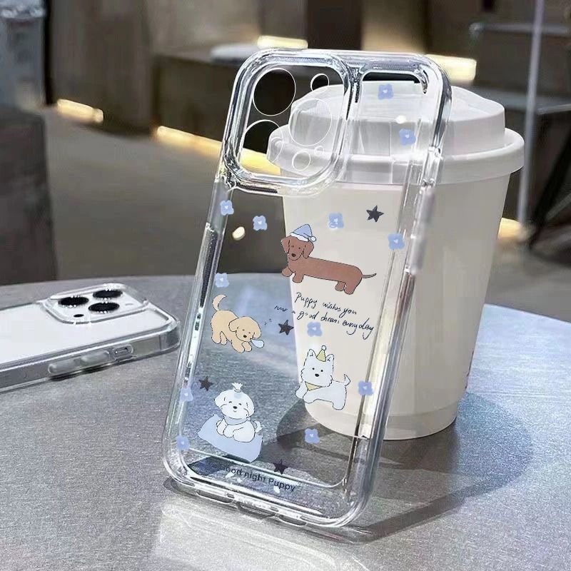 2025可爱狗狗适用于苹果17PROMAX手机壳iPhone16爆款15全包13软壳
