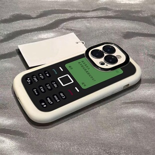 2025诺基亚文字适用苹果17手机壳iphone16pro硅胶15promax软14套