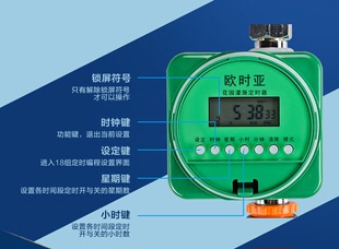 家庭滴灌设备阳台淋水套装 懒人自动浇花器 种菜盆栽滴灌浇花降温