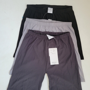 出口日单女士中腰女三分裤速干冷感安全裤打底裤防走光短裤