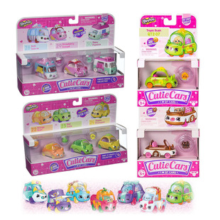 Shopkins Season3第三季购物精灵萌萌玲珑车合金车模儿童玩具车
