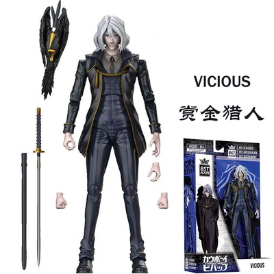 星际公仔 赏金猎人VICIOUS 5.5寸关节可动手办人偶摆件收藏模型