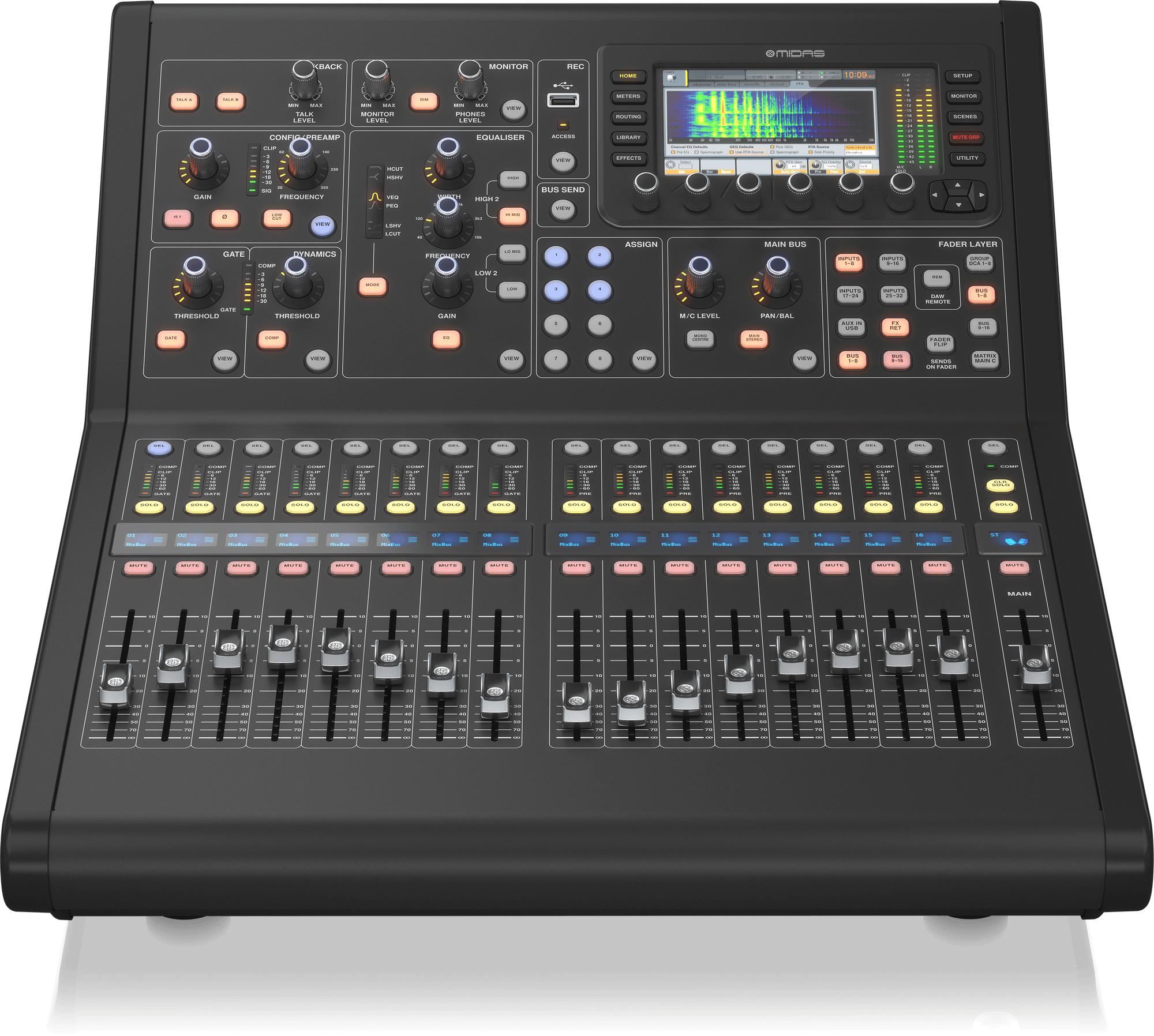 MIDAS/迈达斯M32/M32R /DL16/DL32调音台舞台扩声数字调音台