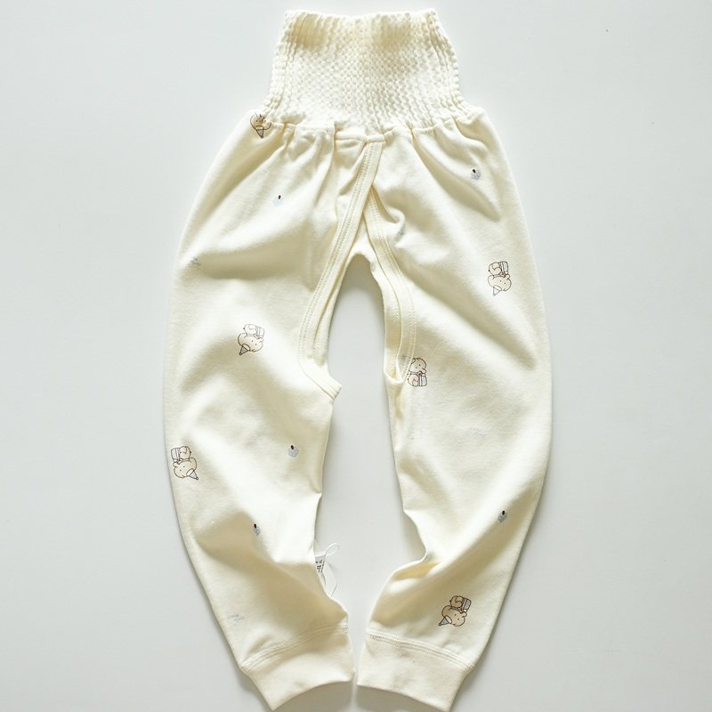 新生婴儿纯棉高腰护肚裤子男女宝宝打底长裤居家内衣开裆裤春秋冬,童装/婴儿装/亲子装,裤子,淘宝优惠券,粉丝福利购,淘宝优惠卷