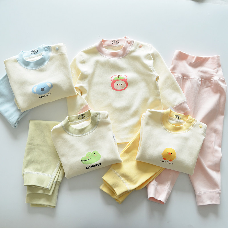 婴儿纯棉衣服男女儿童秋衣秋裤高腰护肚套装宝宝家居服内衣春秋季,童装/婴儿装/亲子装,家居服套装,淘宝优惠券,粉丝福利购,淘宝优惠卷