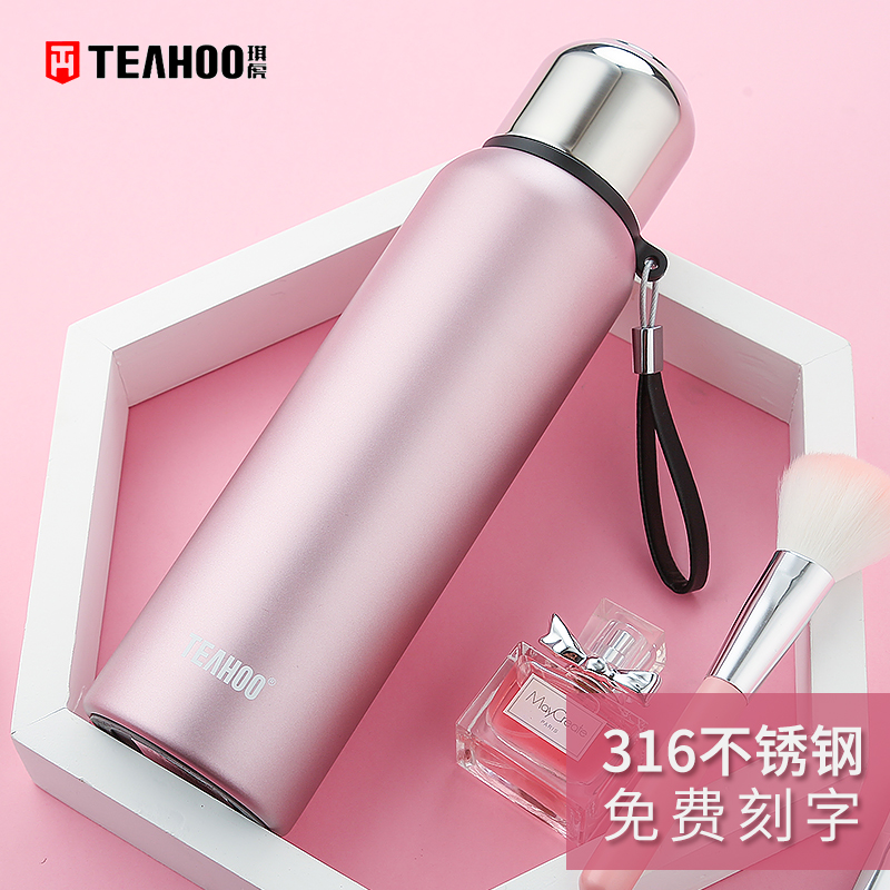 加厚316不锈钢保温杯全钢男800ml