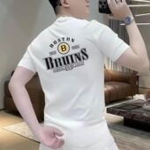 短袖 上衣港风宽松休闲潮牌体恤衫 t恤男夏季 潮流简约半袖 韩版 新款