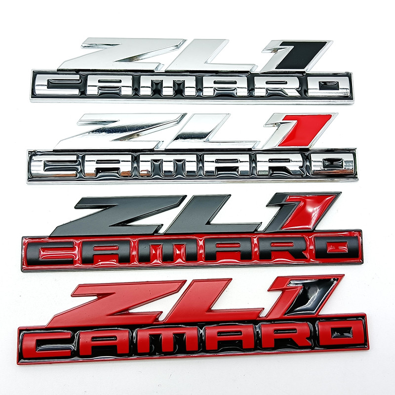 科迈罗zl1尾箱车标大黄蜂camaro改装专用前中网车标尾箱标车贴标