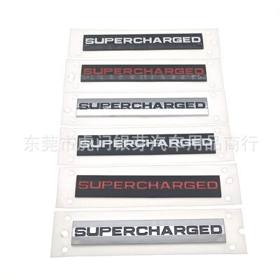 适用于路虎揽胜supercharged车标
