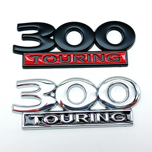适用于道奇吉普金属车贴 克莱斯勒300 TOURING 车标贴 金属改装标