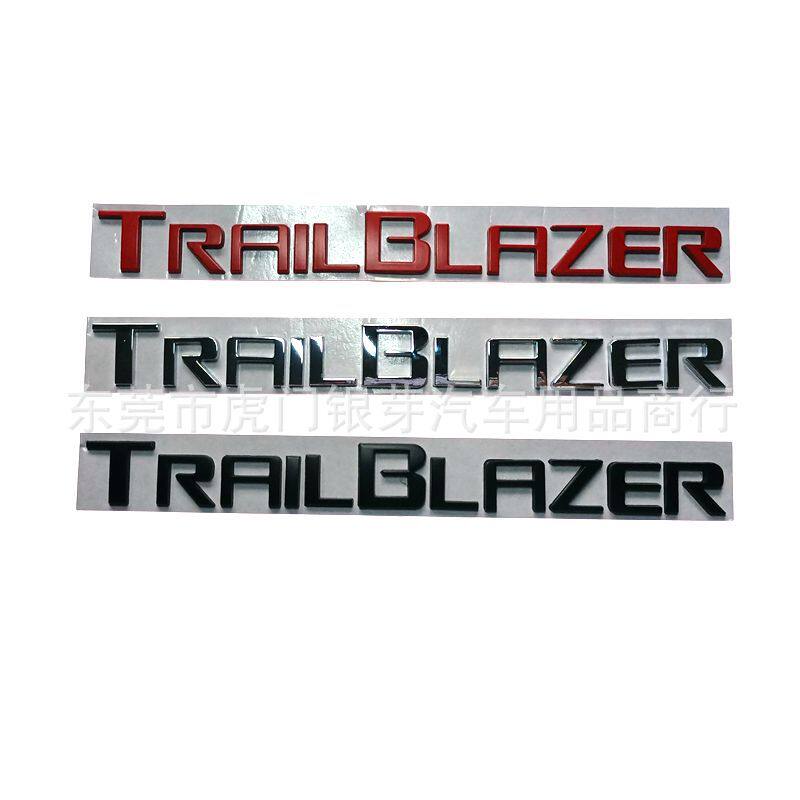 大红鹰TRAIL BLAZER车标适用于自由光 自由侠改装尾箱金属车身贴