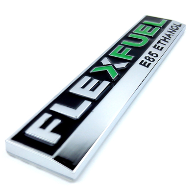 FLEX FUEL清洁能源车贴 E85 ETHANOL个性金属改装车标