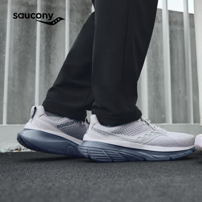Saucony索康尼官方GUIDE向导17男女跑步鞋稳定支撑缓震训练运动鞋