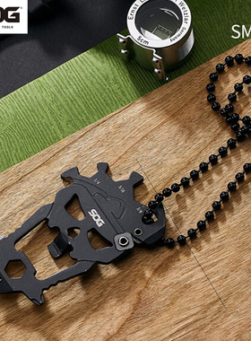 【盖隐技术】SOG索格SM1001骷髅头磨刀器工具多功能组合日用EDC