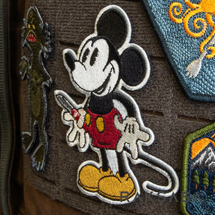 Morale 美国PDW EDC Mouse EDC米奇刺绣魔术贴士气章贴章 Patch