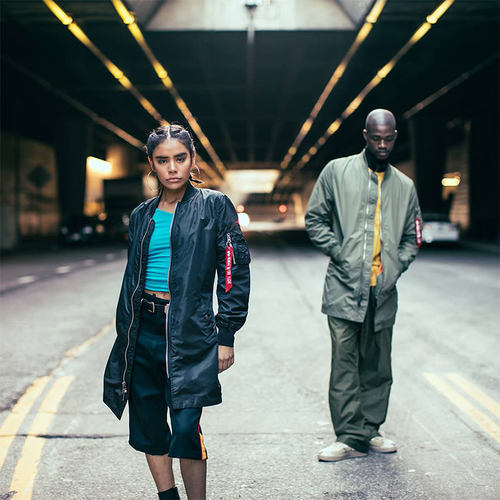 ALPHA阿尔法工业长款飞行夹克