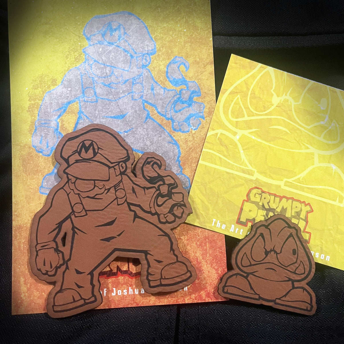 美国GP水管工和暴躁的蘑菇士气章