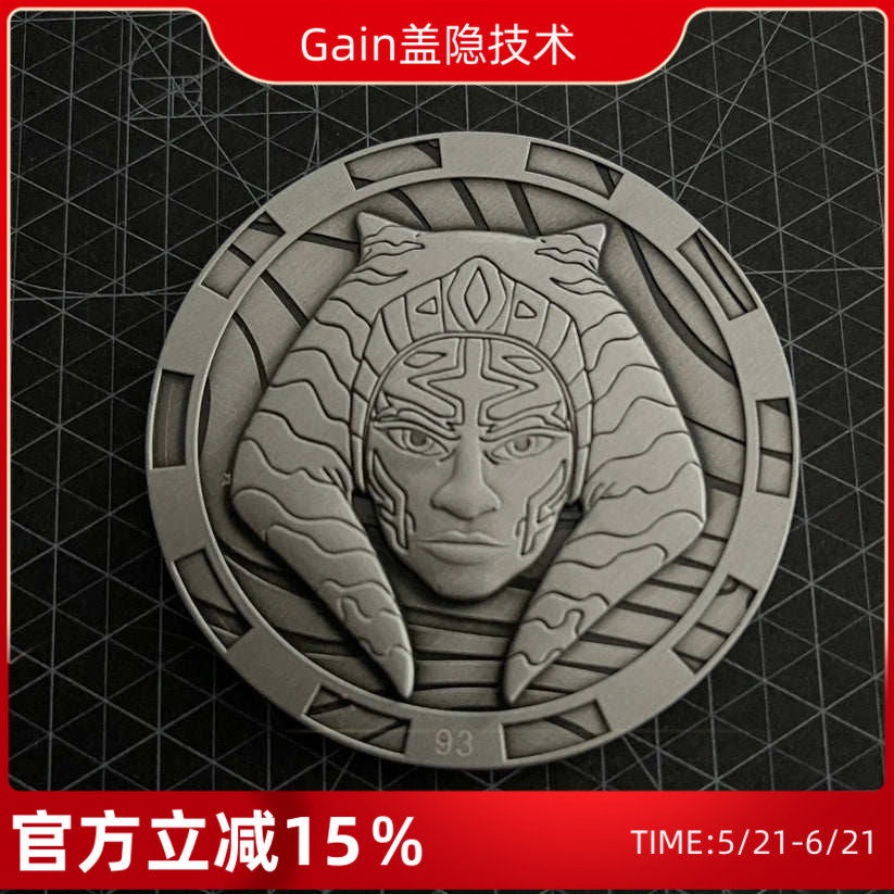 德国PATCHLAB金属臂章战术士气章背包补丁双面魔术贴章军迷肩章