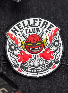德国进口PATCHLAB大牌魔术贴章 Hellfire 地狱火 战术士气章 臂章