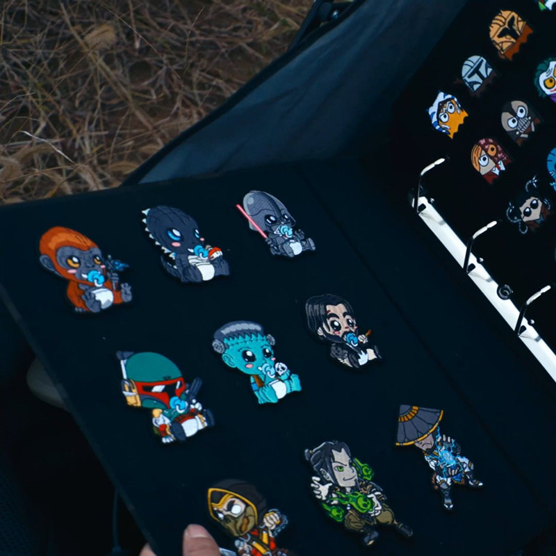 正品进口现货德国PATCHLAB Baby系列刺绣士气章徽章魔术贴章