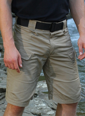 Helikon赫利肯UTK/UTS/UTL战术户外短裤弹力格子布耐磨透气薄短裤