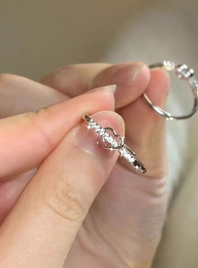 小爱心戒指女小众设感