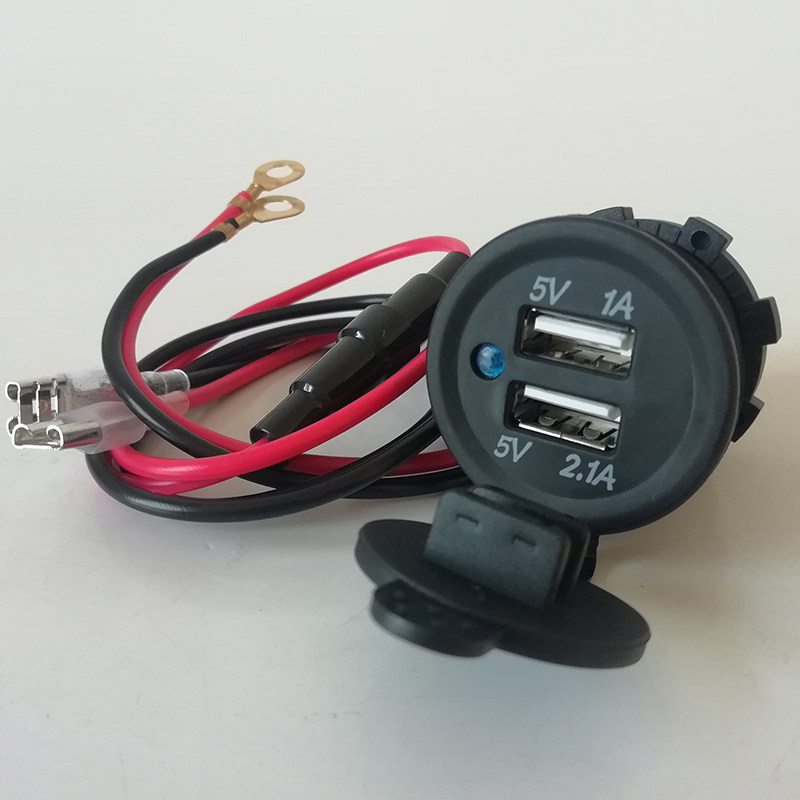 usb手机充电器汽车点烟器插座12v