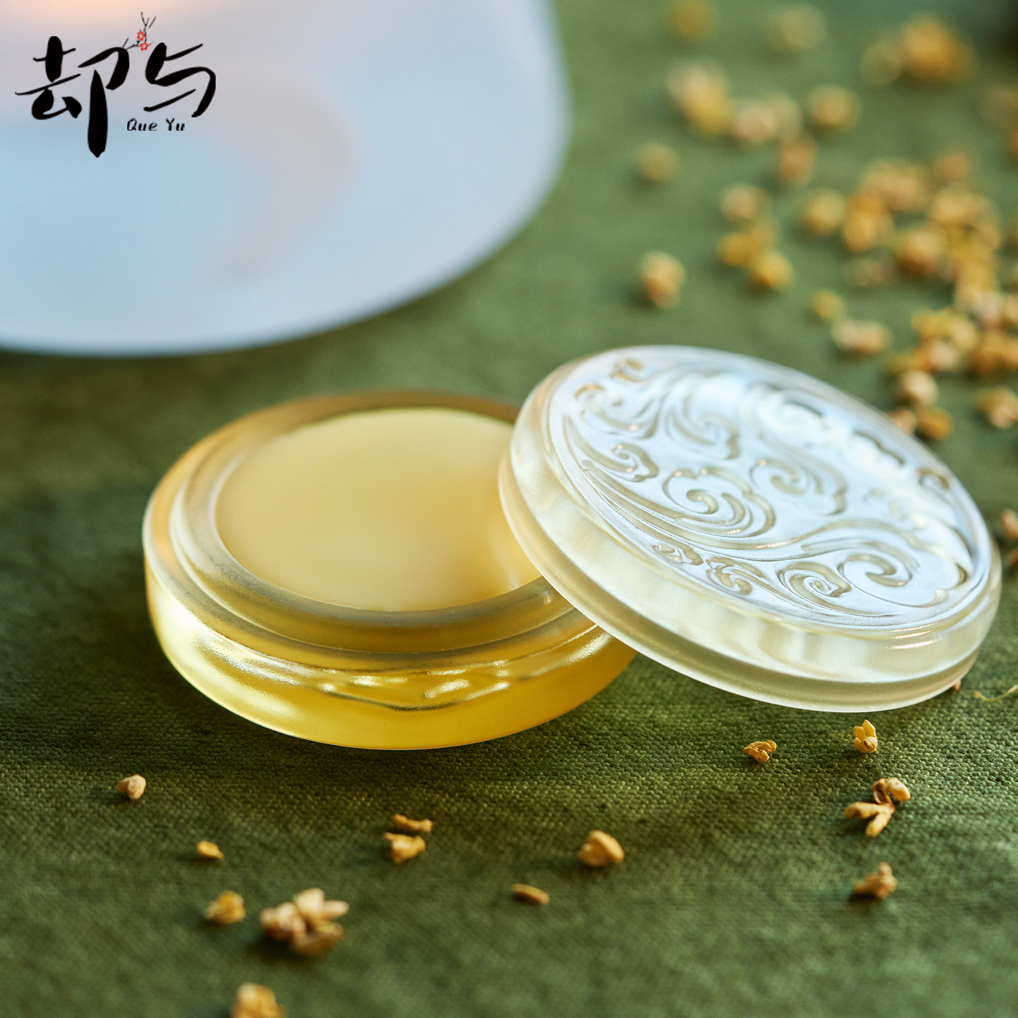 香体膏桂花香膏古法东方香调花香木质香固体香水文创礼品国风