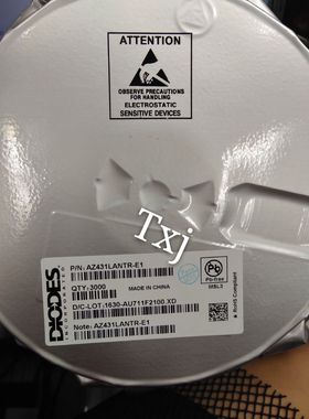 AZ431LANTR-E1 SOT23-3 丝印EA6 DIODES原厂进口 自家现货！