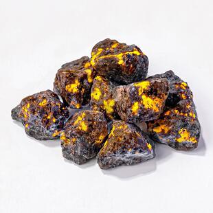 东海厂家天然火焰石原石 扩香石香薰石 多孔晶体地质科普教学标本