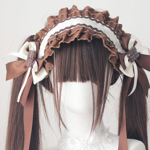 Lolita巧克力小物发带