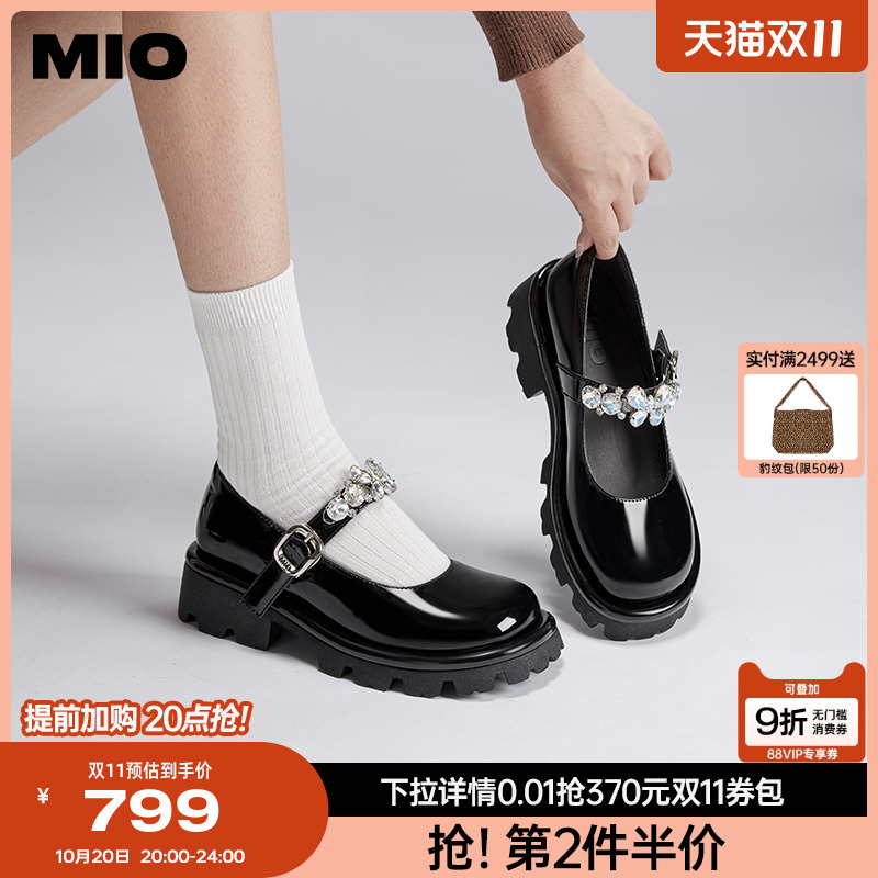 米奥女鞋MIO厚底玛丽珍