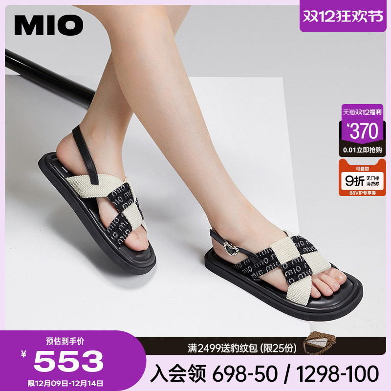 米奥休闲平凉鞋MIO复古