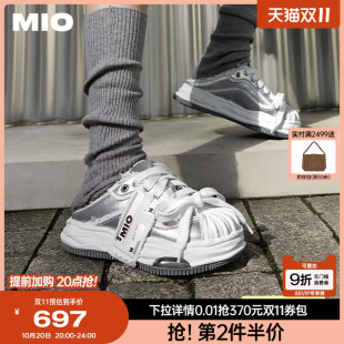 情侣溶解鞋 拖鞋 MIO米奥贝壳头包头拖夏季 半拖男女鞋 徐紫茵同款